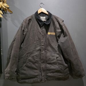 Matco Tools Men's Black Canvas Lined Heavy Work Chore Coat Jacket No Sz